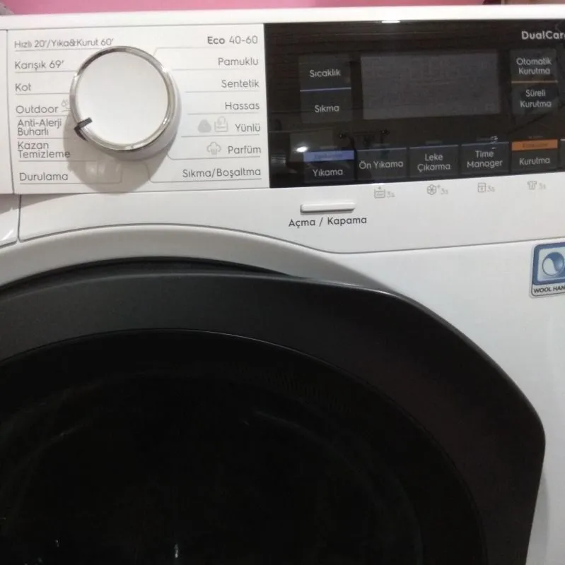 Electrolux EW7WO349ST 9 kg Yıkama 5kg 1400 Devir Kurutmalı Çamaşır Makinesi
