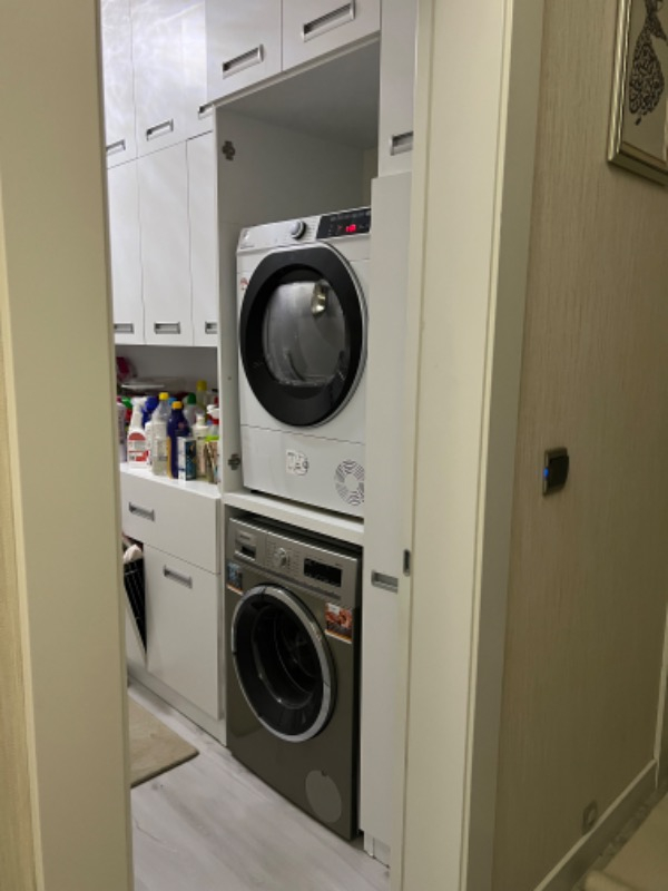 Hoover NDEH 10A2TSBE-17 10 kg Wi-Fi Bağlantılı Isı Pompalı Kurutma Makinesi