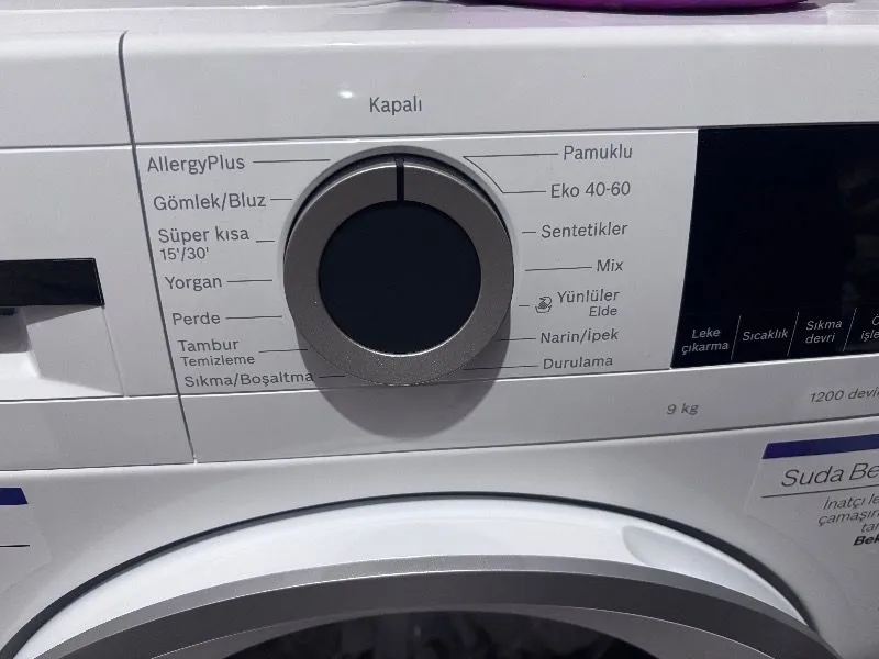 Bosch WGA242X3TR Serie 4 Çamaşır Makinesi 9 kg maks. 1200 dev./dak.