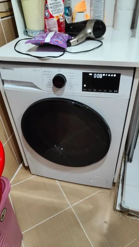Grundig GNWM 91613 RS 9 kg 1000 Devir Çamaşır Makinesi Beyaz Renk Enerji Sınıfı A