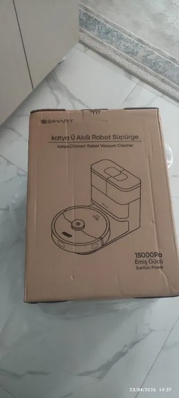Şımart katya Ü Akıllı Robot Süpürge 15000PA Otomatik Mop Yıkama ve Kurutma