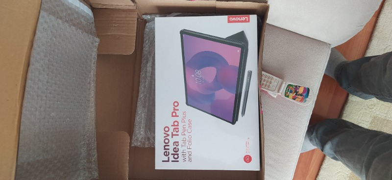 Lenovo Idea Tab Pro 8gb 256GB 12.7″ 3k 400NITS 144Hz Jbl Hoparlörlü Tablet + Kılıf + Kalem ZAE40185TR
