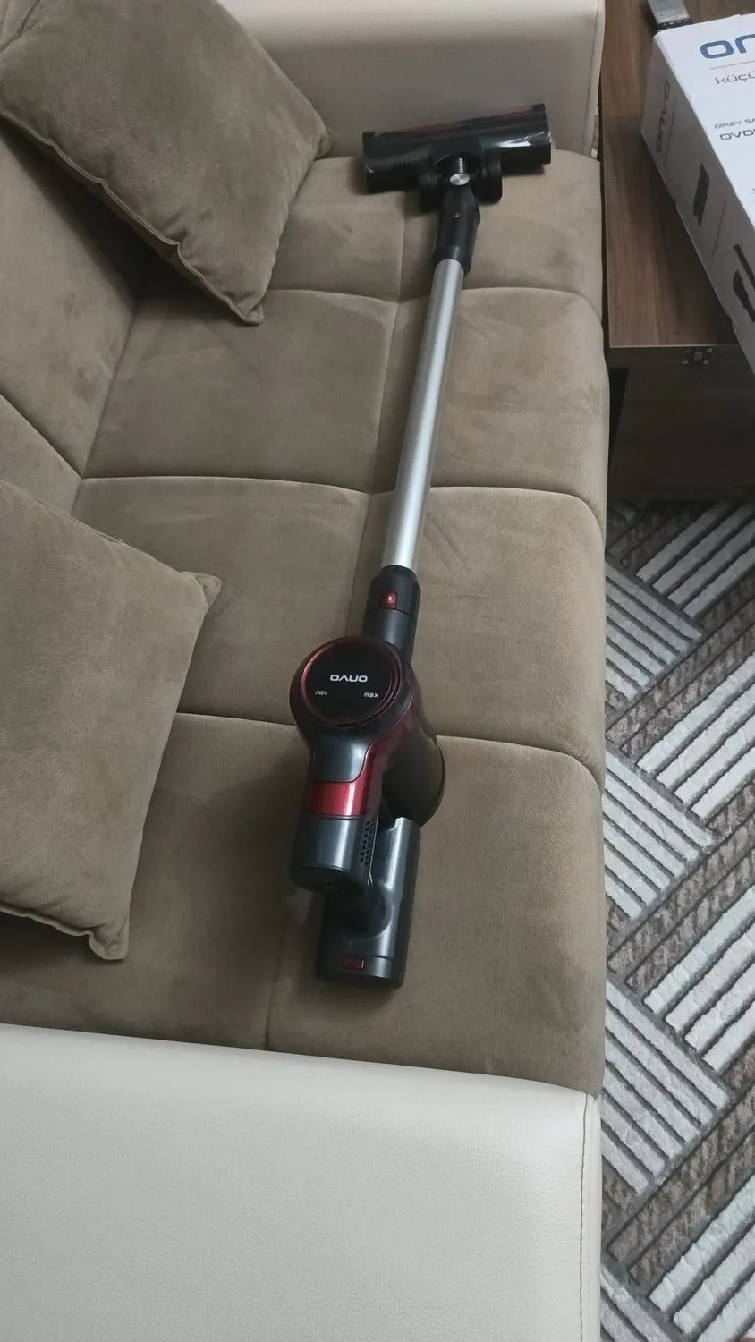 Onvo OVDSS01X Plus 250W Şarjlı Dik Süpürge