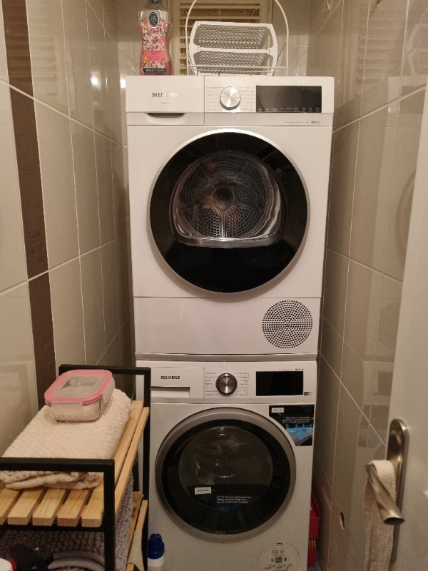 Siemens WQ44G2C1TR 9 KG Isı Pompalı Kurutma Makinesi E Enerji Sınıfı Kırışıklık Önleme Özelliği