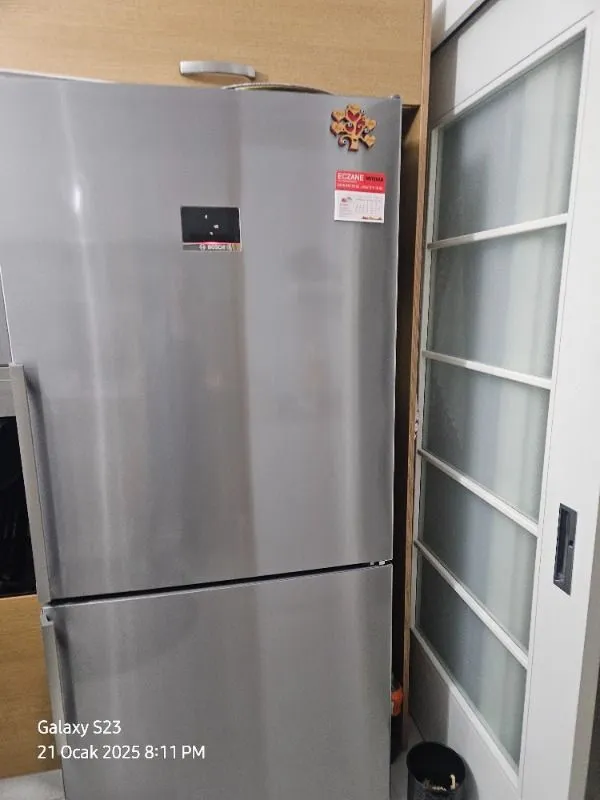 BOSCH KGP86FIC0N Serie 8 Alttan Donduruculu 186 x 86 cm Kolay temizlenebilir Inox Buzdolabı