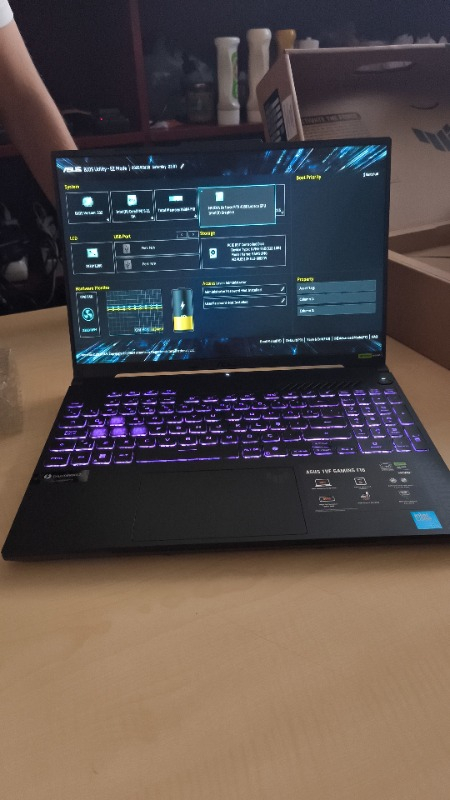 Asus TUF Gaming FX607VU-RL017 Intel Core 5 210H 16GB 512GB SSD RTX4050 Freedos 16″ Taşınabilir Bilgisayar