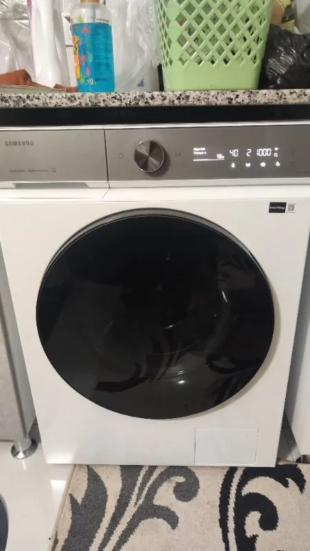 SAMSUNG WW11DB8B95GHAH Bespoke AI Çamaşır Makinesi AI Yıkama 11kg