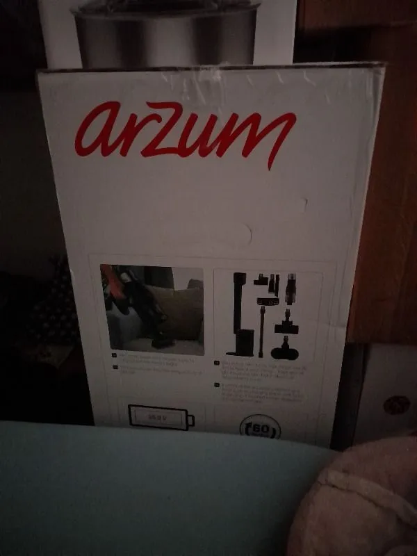 Arzum AR4211 MagiClean FlexBin İstasyonlu Dikey Şarjlı Süpürge 500W, BLDC Motor, Siyah