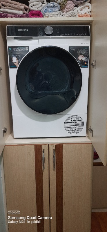 Siemens WQ52K200TR iQ500 Isı Pompalı Kurutma Makinesi 10 kg