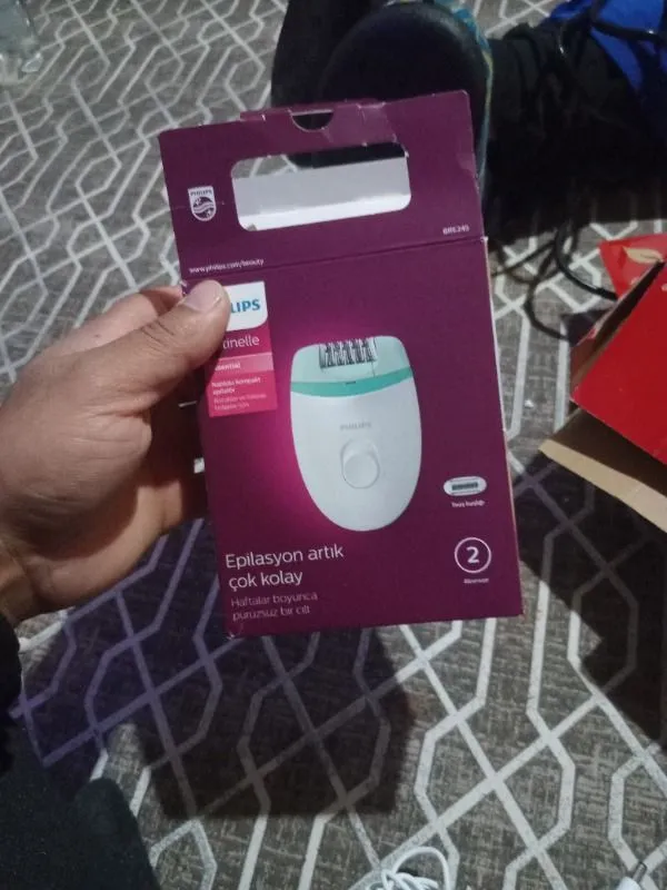 Philips BRE245/05 Satinelle Essential Kablolu Kompakt Epilatör