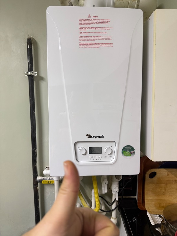 Baymak Lunatec 30 kW Yoğuşmalı Kombi Beyaz Renk ile Düşük Ses Seviyesi ve Yüksek Konfor
