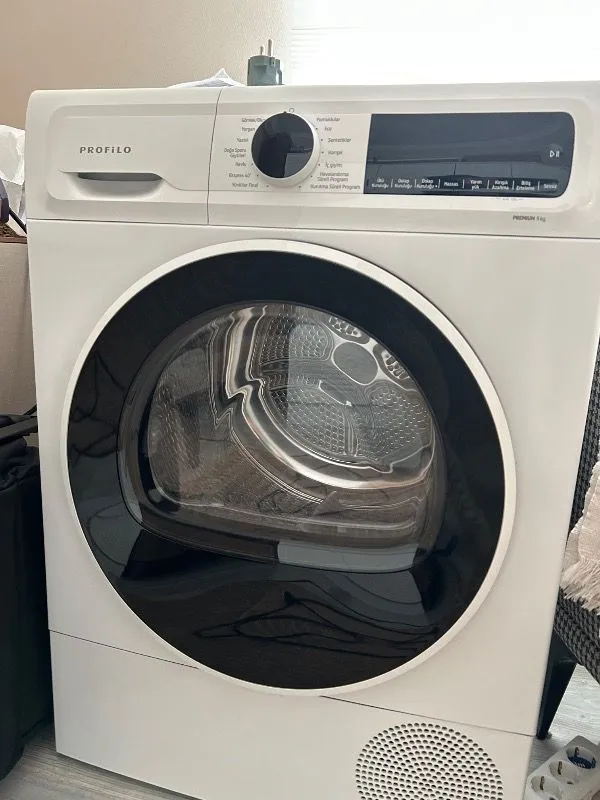 Profilo KM9611CTR A++ 9 kg Isı Pompalı Çamaşır Kurutma Makinesi
