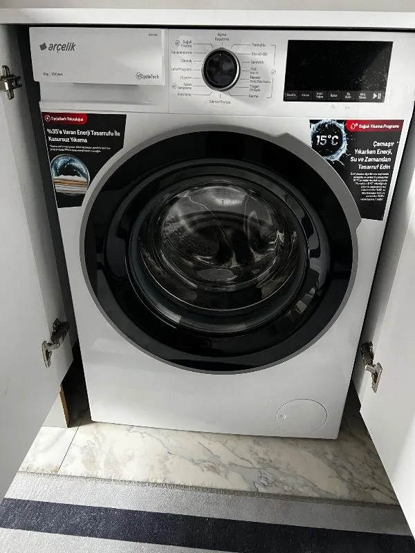 Arçelik 9120 Dmx 1200 Devir 9 kg Çamaşır Makinesi