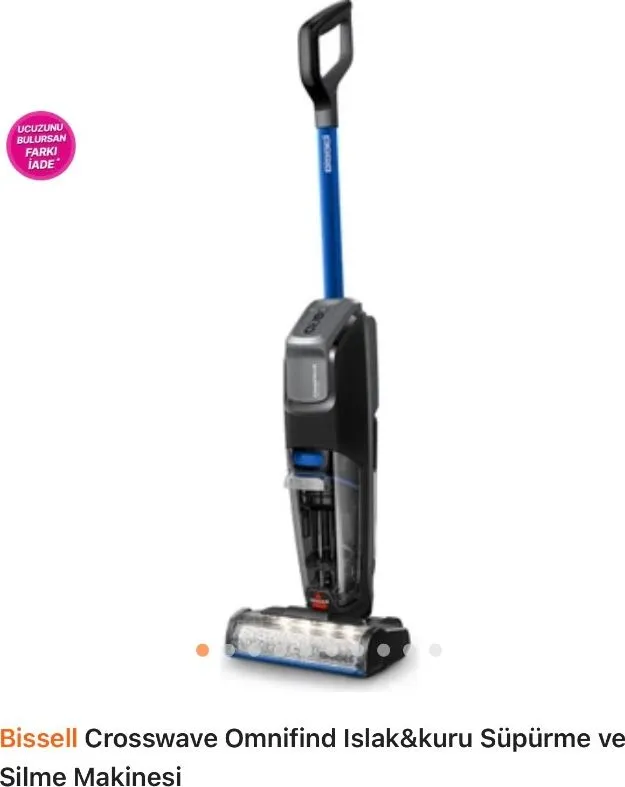 Crosswave Omnifind Islak&kuru Süpürme ve Silme Makinesi