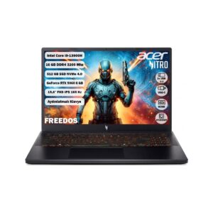 Acer ANV15-52 i9-13900H 16 GB Ram 512 GB SSD Rtx 5060 15.6" Fhd IPS 165 Hz Freedos NH.QZ8EY.004 HBCV0000DJ8NKD
