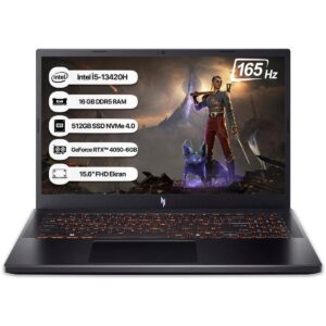 Acer Nitro V15 NH.QV2EY.001 I5-13420H 16GB 512GB SSD RTX4050-6GB 165Hz 15.6 Dos Taşınabilir Bilgisayar HBCV0000CFYWQN