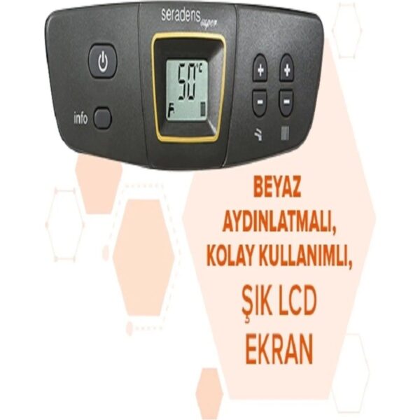 Alarko Seradens Super SRS 36 Tam Yoğuşmalı Kombi 36 kW TSE Belgeli Baca Dahil Isıtma Tekniği