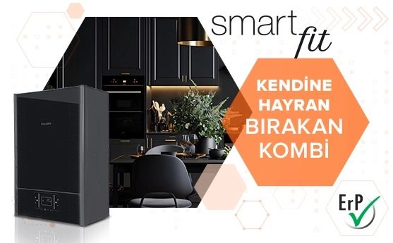 Alarko Smart Fit 35 Premiks Tam Yoğuşmalı Kombi 35 kW TSE Belgeli (Baca Dahil)