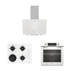 Altus Ala 322 W Fırın 189 Dw Ocak 527 W Davlumbaz Beyaz Cam Ankastre Set HBCV00007HDMKL