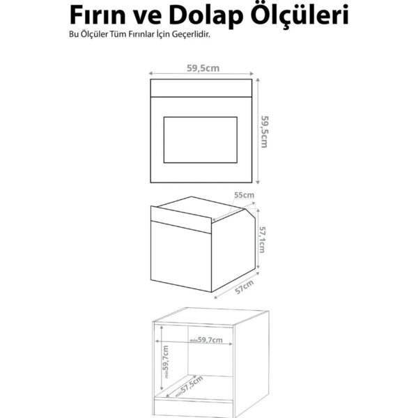 Alveus Lotus Siyah 2’li Ankastre Set MODF17-MFA604 A Enerji Sınıfı Emaye Ocak Yüzeyi