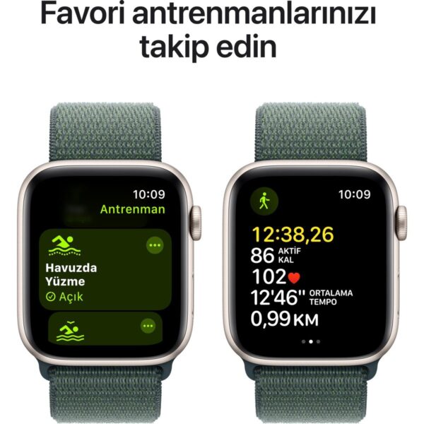 Apple Watch Se Gps + Cellular 40MM Starlight Aluminium Case With Sport Loop