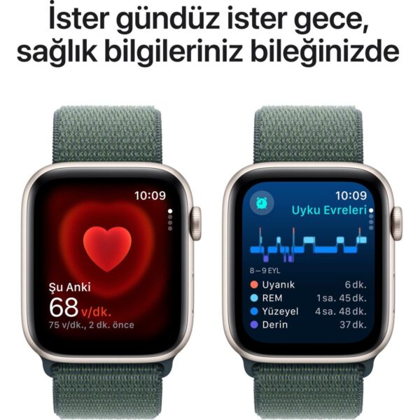Apple Watch Se Gps + Cellular 40MM Starlight Aluminium Case With Sport Loop