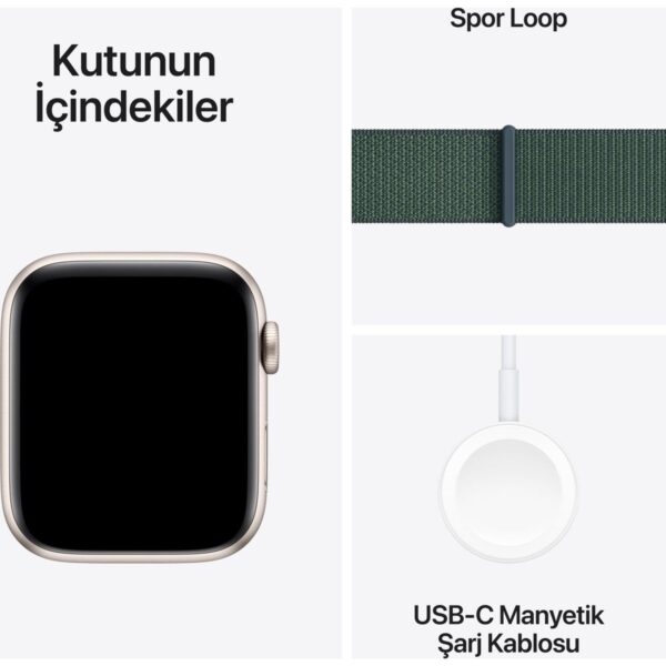 Apple Watch Se Gps + Cellular 44MM Starlight Aluminium Case With Sport Loop