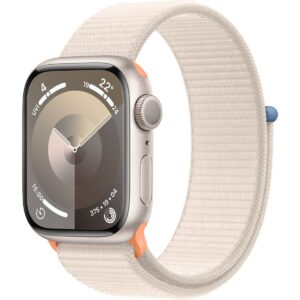 Apple Watch Seri 9 Gps 41MM Yıldız Işığı Alüminyum Kasa Spor Loop MR8V3TU/A HBCV00004XGXES