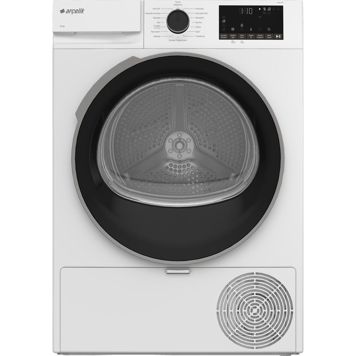 Arçelik 1002 KMX 10 Kg Kurutma Makinesi HBCV0000D3TEIR