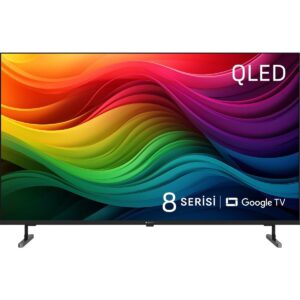 Arçelik 8 Serisi A 850 C 4K Ultra HD 50" 127 Ekran Uydu Alıcılı Google Smart QLED TV HBCV0000B252IN