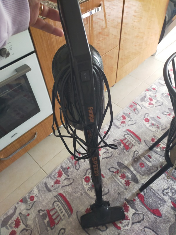 Fantom Speedy Pro Du 2100 Dikey Süpürge Siyah 1 L Toz Hacmi ile Ekonomik ve Kullanım Kolaylığı