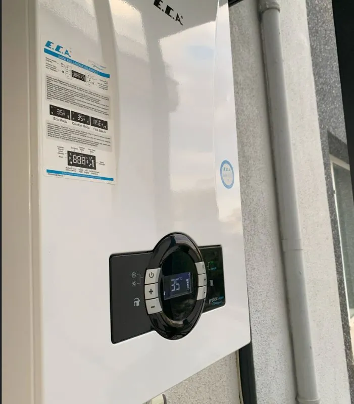 E.C.A. Proteus Premix 30 kW Yoğuşmalı Kombi Hermetik Baca ile Yüksek Verimlilik Sağlar