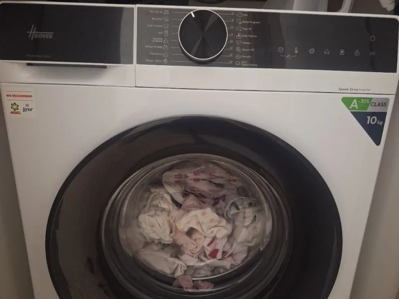 Hoover Hgd 410B9C-17 10 kg Yıkama Kapasitesi 1400 Devir Enerji Sınıfı A Çamaşır Makinesi