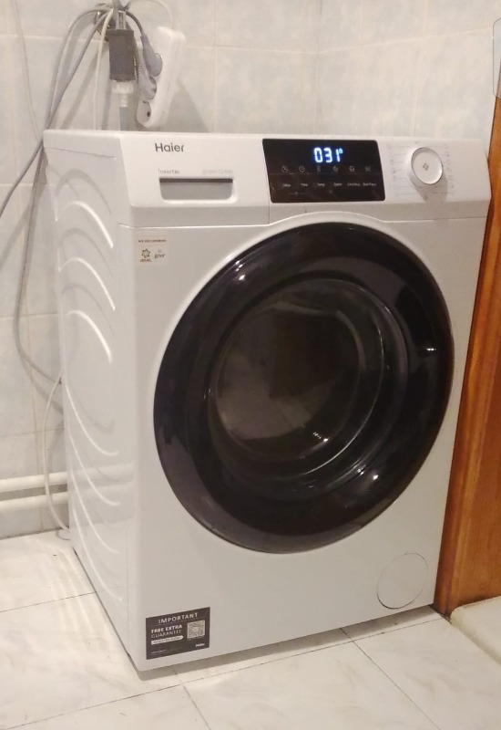 Haier HW100-BP14929A-S 10 kg 1400 Devir Çamaşır Makinesi
