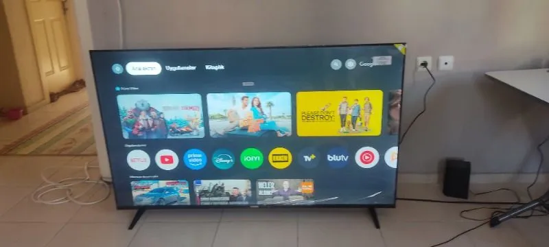 Strong 65″ 165 Ekran 4K Ultra HD QLED Smart TV Dahili Uydu Alıcılı Google TV MT65EG8000QF