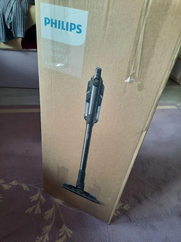 Philips 8000 Serisi Aqua Plus Kablosuz Dik Süpürge, 25,2 V, 80 dk’ya kadar Çalışma Süresi, PrecisionPower Başlık, Aqua Plus Başlık, XC8053/01