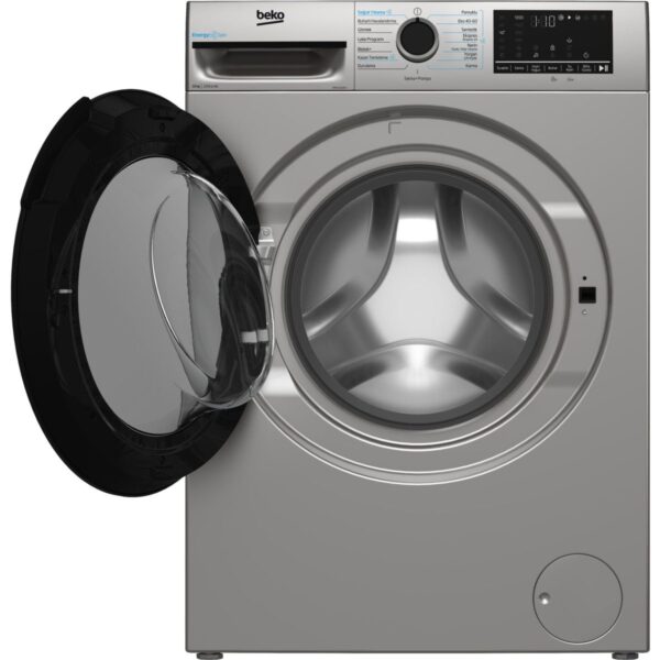 Beko CMX 10120 S 10 Kg Çamaşır Makinesi 1200 Devir Hızı A Enerji Sınıfı Gri Renk