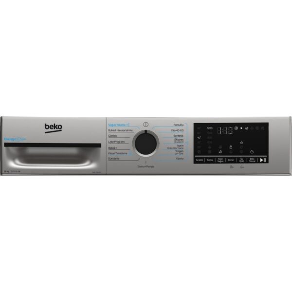 Beko CMX 10120 S 10 Kg Çamaşır Makinesi 1200 Devir Hızı A Enerji Sınıfı Gri Renk