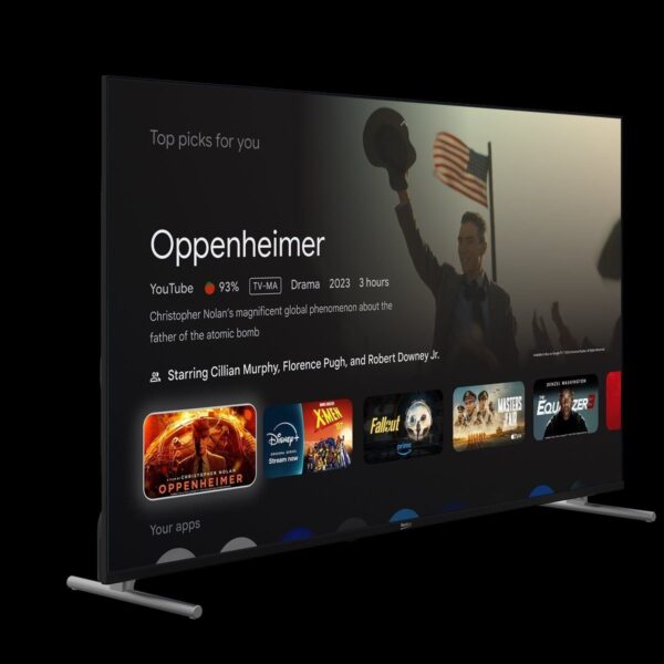 Beko Crystal 7 50″ 4K UHD Smart TV LED LCD Ekran Çözünürlük 3840 x 2160