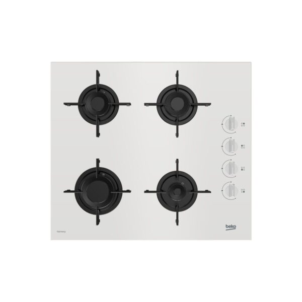 Beko Harmoni Beyaz Set 4 Ocaklı Gazlı Ocak ve A Enerji Sınıfı Fırın ile Şık Tasarım