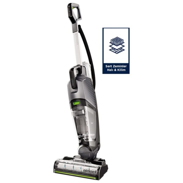 Bissell Crosswave Hydrosteam Pet Select Buharlı Dikey Süpürme ve Silme Makinesi