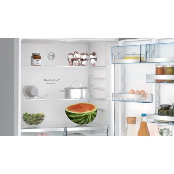 Bosch KGP76AIC0N Serie 8 186 x 75 cm Kolay Temizlenebilir Inox Alttan Donduruculu Buzdolabı