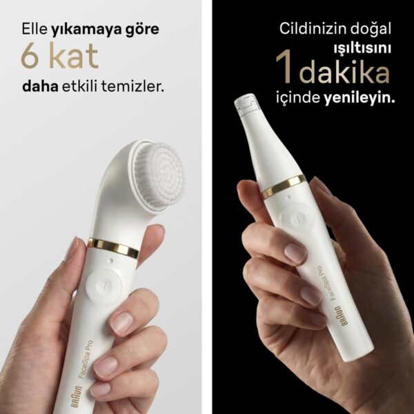 Braun Facespa Pro Yüz Epilatörü, + 3 Ekstra, 911