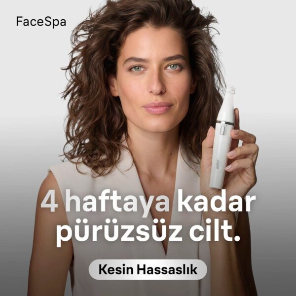 Braun FaceSpa Yüz Epilatörü, Yüz Temizleme Başlığı, 810