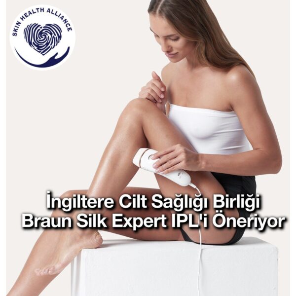 Braun Silk Expert Pro 5 PL5124 IPL Epilasyon Cihazı – 400.000 Atım, Kalıcı ve Güvenli Tüy Azaltma Teknolojisi
