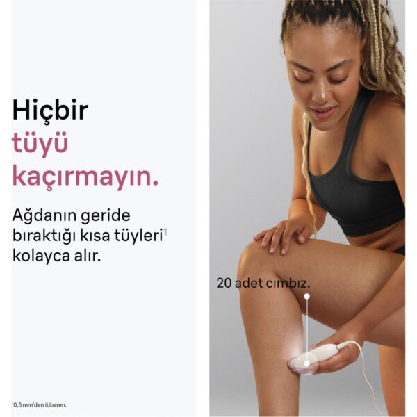 Braun Silk·épil 3 Kablolu Epilatör, Kalıcı Pürüzsüz Cilt, 3-000