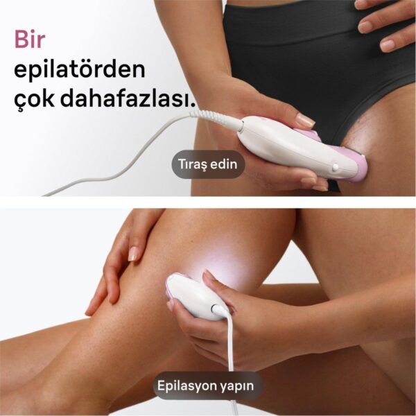 Braun Silk·épil 3 Kablolu Epilatör, Kalıcı Pürüzsüz Cilt, 3-031