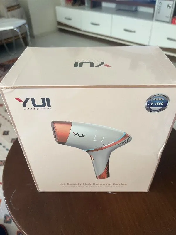 Yui IPLV15 Pro Vücut -Yüz- Bikini Başlıklı Ağrısız Otomatik ve Manuel Atım Buz Lazer Epilasyon Cihazı