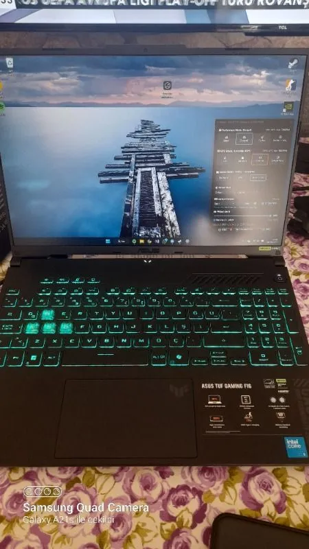Asus TUF Gaming FX607VU-RL017 Intel Core 5 210H 16GB 512GB SSD RTX4050 Freedos 16″ Taşınabilir Bilgisayar