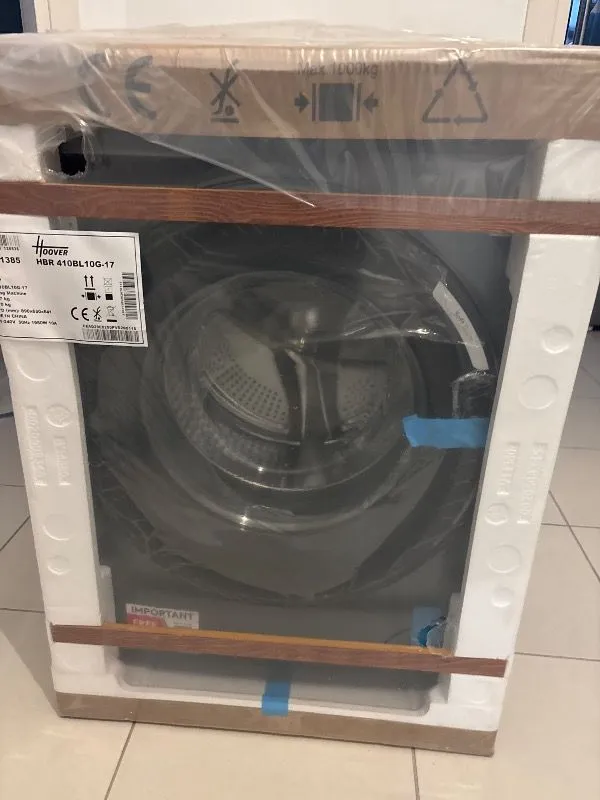 Hoover Hbr 410BL10G-17 10 kg Wi-Fi Bağlantılı 1400 Devir Çamaşır Makinesi